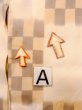 Photo14: N0611M Vintage Japanese women   Beige JUBAN undergarment / Silk. Quadrangle There is an impression of use.  (Grade C) (14)