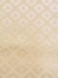 Photo7: N0611Q Vintage Japanese women  Shiny Ivory JUBAN undergarment / Silk. Dapple pattern   (Grade C) (7)
