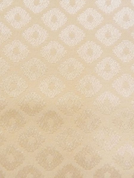 Photo7: N0611Q Vintage Japanese women  Shiny Ivory JUBAN undergarment / Silk. Dapple pattern   (Grade C) (7)