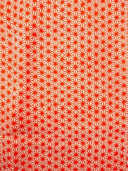 Photo6: Mint N0611V Vintage Japanese women   Off White JUBAN undergarment / Silk. Flower, A removable collar with hemp leaf embroidery is attached.  (Grade A) (6)