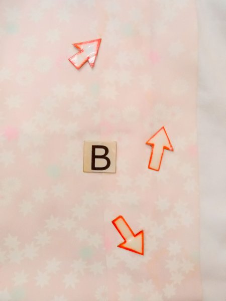 Photo15: N0611W Vintage Japanese women  Pale Pink JUBAN undergarment / Silk. Chrysanthemum,   (Grade D) (15)