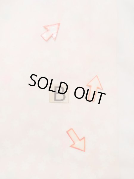 Photo15: N0611W Vintage Japanese women  Pale Pink JUBAN undergarment / Silk. Chrysanthemum,   (Grade D) (15)