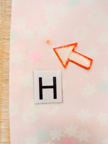 Photo21: N0611W Vintage Japanese women  Pale Pink JUBAN undergarment / Silk. Chrysanthemum,   (Grade D) (21)