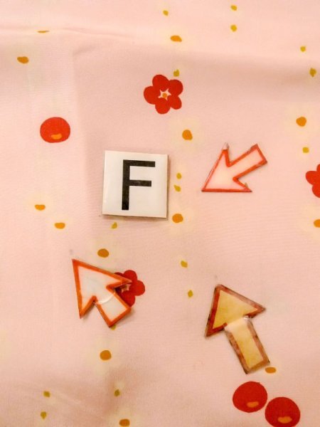 Photo19: N0611X Vintage Japanese women  Pale Pink JUBAN undergarment / Silk. Flower   (Grade C) (19)