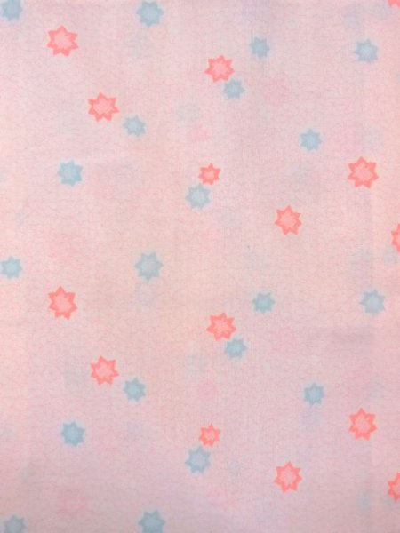 Photo4: N0612A Vintage Japanese women   Ivory JUBAN undergarment / Wool. MOMIJI maple leaf,   (Grade D) (4)