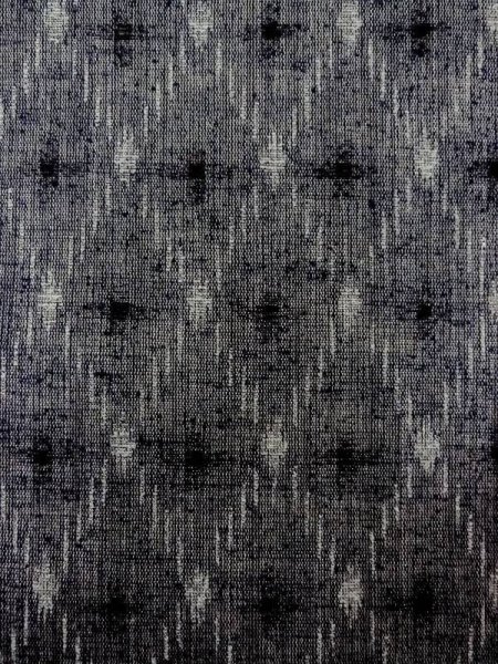 Photo7: Mint N0624G Vintage Japanese Kimono   Gray Cutting cloth Lozenges Silk. (Grade A) (7)