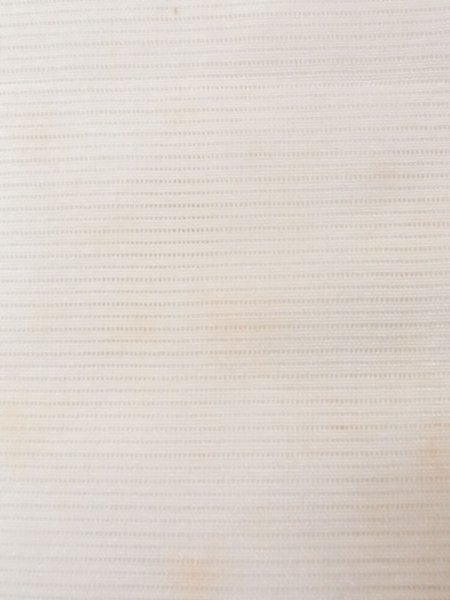 Photo4: N0624T Vintage Japanese Kimono   Off White Cutting cloth  Silk. (Grade D) (4)