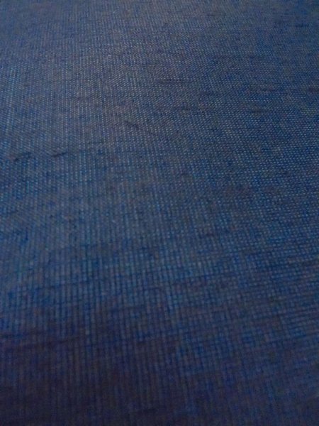 Photo9: N0624Z Vintage Japanese Kimono   Navy Blue Cutting cloth  Mixed. (Grade B) (9)