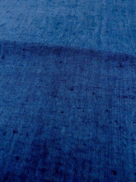 Photo7: Mint N0625D Vintage Japanese Kimono   Indigo Blue Cutting cloth  Cotton. (Grade A) (7)