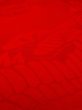 Photo10: N0629A Antique Japanese women   Red Kids/Girls / Silk.  W/embroidary half collar.  (Grade D) (10)