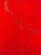 Photo4: N0629C Antique Japanese women   Red Kids/Girls / Silk. Cloud   (Grade C) (4)