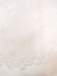 Photo6: N0629Q Vintage Japanese women   White JUBAN undergarment / Synthetic.    (Grade B) (6)