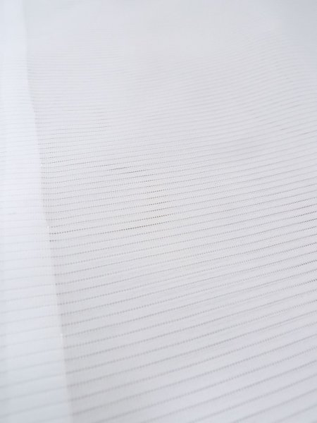 Photo10: N0630C Vintage Japanese women   White JUBAN undergarment / Synthetic.    (Grade B) (10)