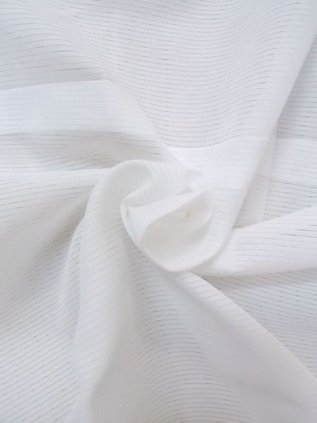 Photo11: N0630C Vintage Japanese women   White JUBAN undergarment / Synthetic.    (Grade B) (11)