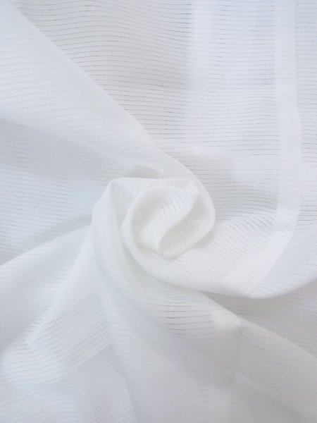 Photo12: N0630C Vintage Japanese women   White JUBAN undergarment / Synthetic.    (Grade B) (12)