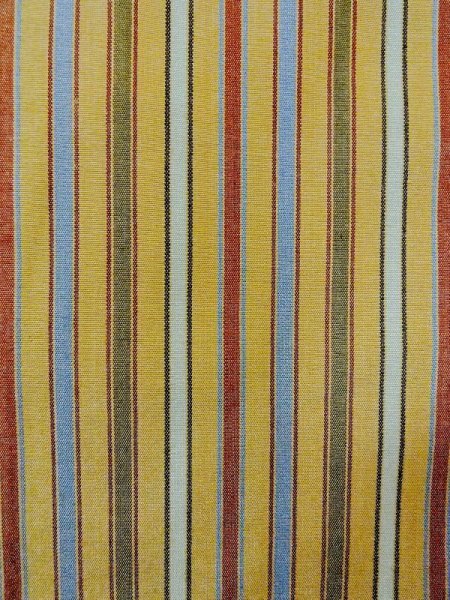 Photo5: N0717B Vintage Japanese women   Beige HAORI short jacket / Silk. Stripes   (Grade C) (5)