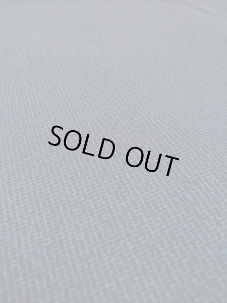 Photo10: N0717W Vintage Japanese  Bluish Black Men's Kimono / Silk. Plaid Checks   (Grade D) (10)