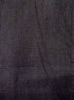 Photo3: Mint N0717Y Vintage Japanese   Black Men's Kimono / Silk. Plaid Checks   (Grade A) (3)