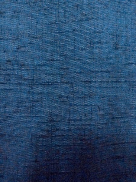 Photo6: N0718B Vintage Japanese  Dark Blue Men's Kimono / Silk. Stripes   (Grade B) (6)