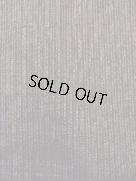 Photo6: N0718C Vintage Japanese   Brown Men's Kimono / Silk. Stripes   (Grade B) (6)