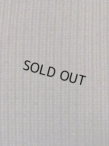 Photo7: N0718C Vintage Japanese   Brown Men's Kimono / Silk. Stripes   (Grade B) (7)