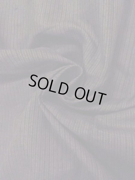 Photo11: N0718C Vintage Japanese   Brown Men's Kimono / Silk. Stripes   (Grade B) (11)