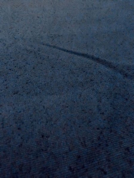 Photo10: N0718E Vintage Japanese   Indigo Blue Men's Kimono / Silk.    (Grade A) (10)