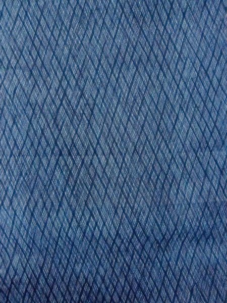 Photo4: N0731A Vintage Japanese kimono  Grayish Light Blue Men's Yukata for Men / Cotton. Abstract pattern   (Grade D) (4)