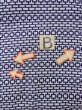 Photo15: N0731B Vintage Japanese kimono   Indigo Blue Men's Yukata for Men / Cotton. Quadrangle,   (Grade C) (15)