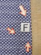 Photo19: N0731B Vintage Japanese kimono   Indigo Blue Men's Yukata for Men / Cotton. Quadrangle,   (Grade C) (19)