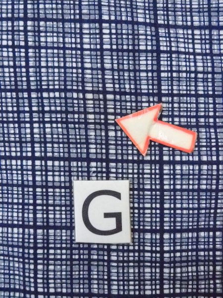 Photo20: N0731D Vintage Japanese kimono   Gray Men's Yukata for Men / Cotton. Plaid Checks   (Grade C) (20)