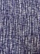 Photo5: N0731E Vintage Japanese kimono   Indigo Blue Men's Yukata for Men / Cotton. Broken ice pattern,   (Grade D) (5)