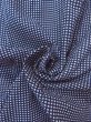 Photo13: N0731F Vintage Japanese kimono   Indigo Blue Men's Yukata for Men / Cotton. Plaid Checks   (Grade C) (13)