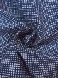Photo14: N0731F Vintage Japanese kimono   Indigo Blue Men's Yukata for Men / Cotton. Plaid Checks   (Grade C) (14)