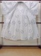 Photo2: N0731H Vintage Japanese kimono   Indigo Blue Men's Yukata for Men / Cotton. Folding fan,   (Grade C) (2)