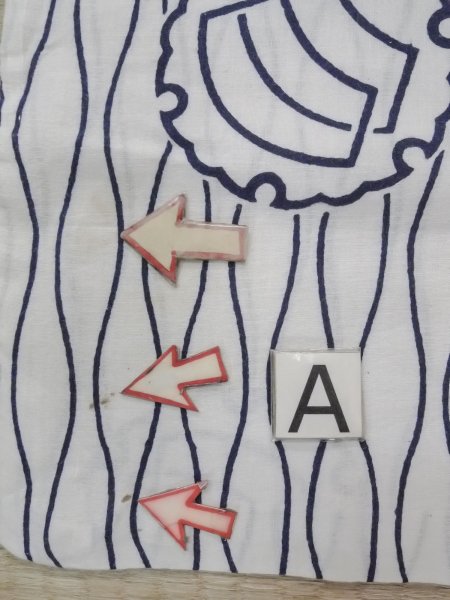 Photo14: N0731H Vintage Japanese kimono   Indigo Blue Men's Yukata for Men / Cotton. Folding fan,   (Grade C) (14)