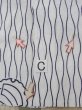Photo16: N0731H Vintage Japanese kimono   Indigo Blue Men's Yukata for Men / Cotton. Folding fan,   (Grade C) (16)