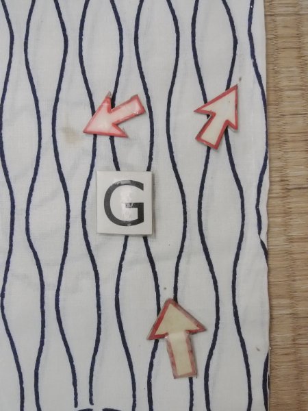 Photo20: N0731H Vintage Japanese kimono   Indigo Blue Men's Yukata for Men / Cotton. Folding fan,   (Grade C) (20)