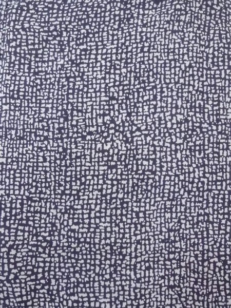 Photo3: N0731I Vintage Japanese kimono   Indigo Blue Men's Yukata for Men / Cotton. Abstract pattern   (Grade D) (3)