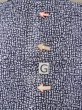 Photo20: N0731I Vintage Japanese kimono   Indigo Blue Men's Yukata for Men / Cotton. Abstract pattern   (Grade D) (20)