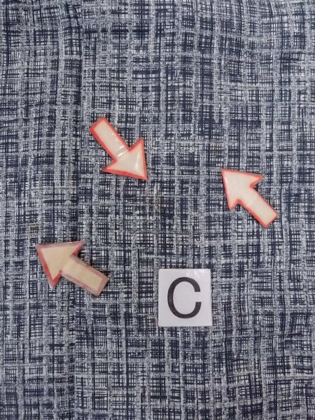 Photo16: N0731J Vintage Japanese kimono  Dark Gray Men's Yukata for Men / Cotton. Plaid Checks,   (Grade C) (16)