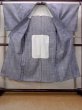 Photo2: N0731K Vintage Japanese kimono  Dark Indigo Blue Men's Yukata for Men / Cotton. Quadrangle,   (Grade C) (2)