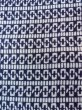 Photo6: N0731K Vintage Japanese kimono  Dark Indigo Blue Men's Yukata for Men / Cotton. Quadrangle,   (Grade C) (6)