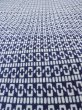 Photo9: N0731K Vintage Japanese kimono  Dark Indigo Blue Men's Yukata for Men / Cotton. Quadrangle,   (Grade C) (9)