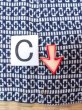 Photo16: N0731K Vintage Japanese kimono  Dark Indigo Blue Men's Yukata for Men / Cotton. Quadrangle,   (Grade C) (16)