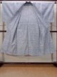 Photo2: N0731L Vintage Japanese kimono   Indigo Blue Men's Yukata for Men / Cotton. Abstract pattern Stains/Soils all over.  (Grade C) (2)