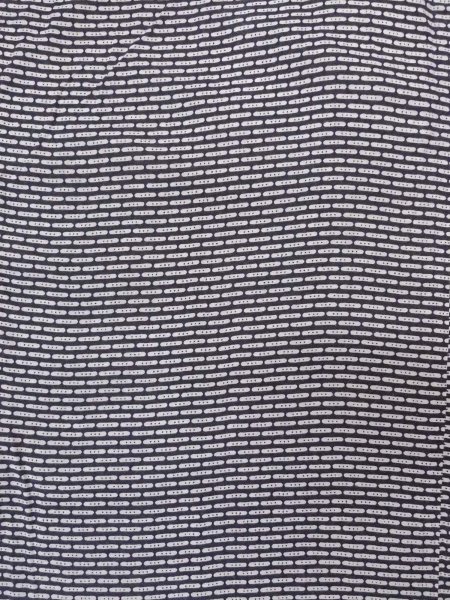 Photo3: N0731M Vintage Japanese kimono  Dark Indigo Blue Men's Yukata for Men / Cotton. Abstract pattern   (Grade D) (3)