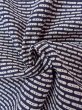 Photo12: N0731M Vintage Japanese kimono  Dark Indigo Blue Men's Yukata for Men / Cotton. Abstract pattern   (Grade D) (12)