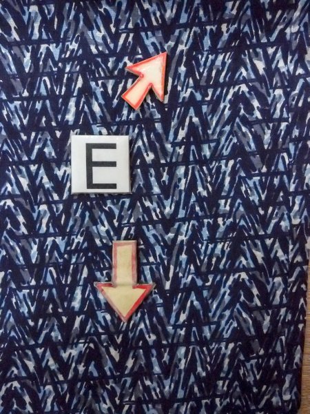 Photo18: N0731N Vintage Japanese kimono  Dark Indigo Blue Men's Yukata for Men / Cotton. Abstract pattern   (Grade C) (18)