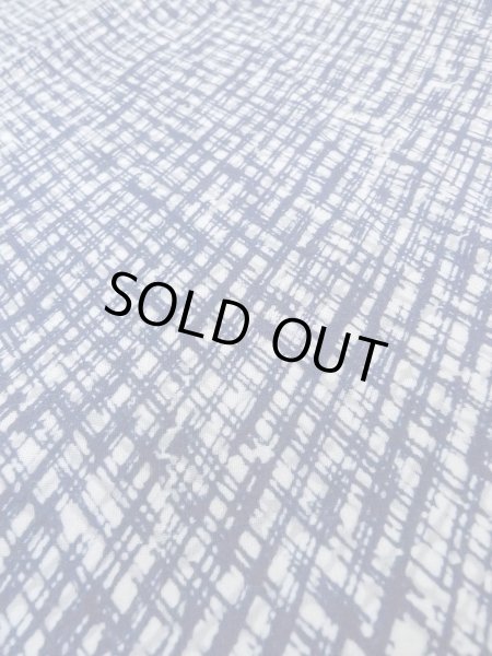 Photo8: N0731O Vintage Japanese kimono   Indigo Blue Men's Yukata for Men / Cotton. Plaid Checks   (Grade B) (8)